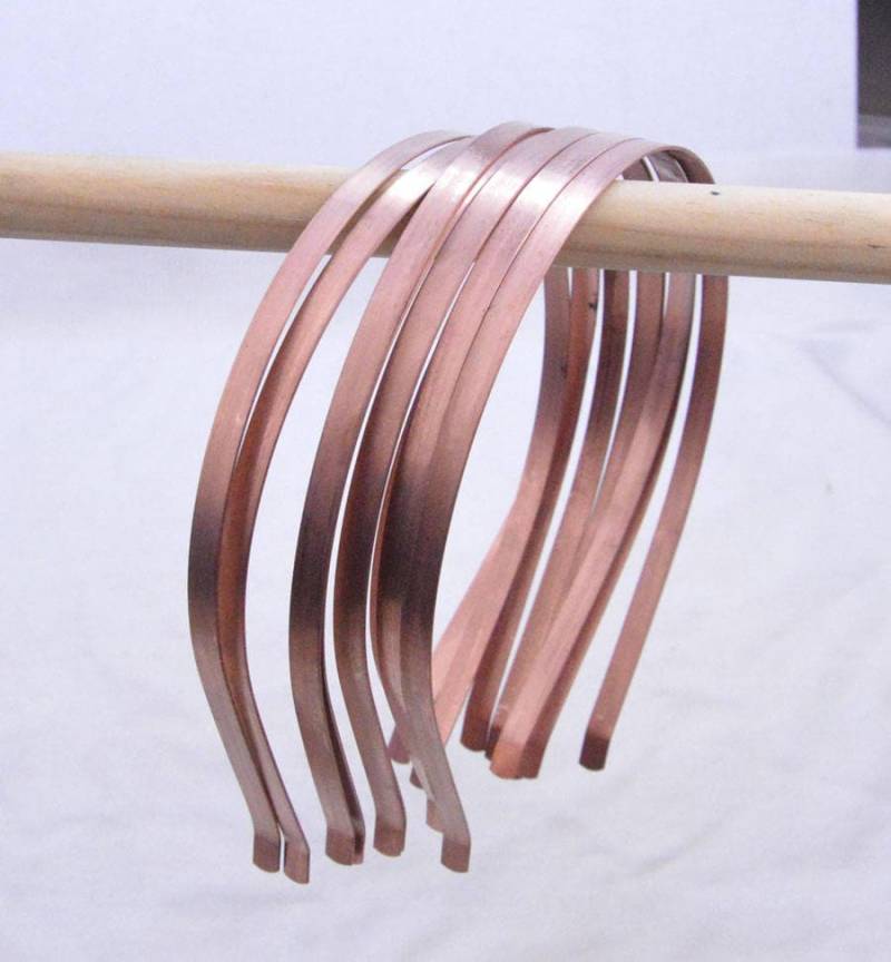 20 Stück Kupferbeschichtete Metall Stirnbänder, Schlichte Stirnband, Haarband, Metallhaarband, Tiara, Wholesale Stirnband Für Schmuck 5 Mm von Etsy - DIYartworld
