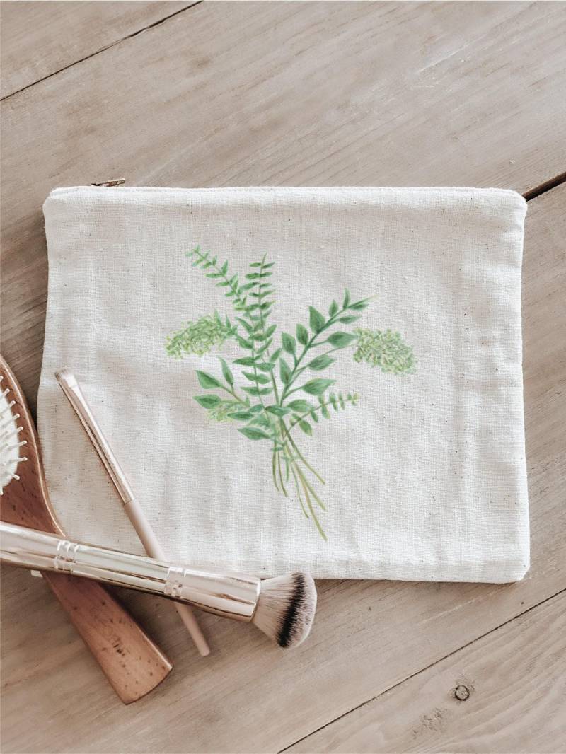 Schminktäschchen - Eukalyptus Bund Aquarell | Muttertagsgeschenk, Muttertags-Make-Up-Tasche, Frühlings-Make-Up-Taschengeschenk von Etsy - DWELLhomeshoppe