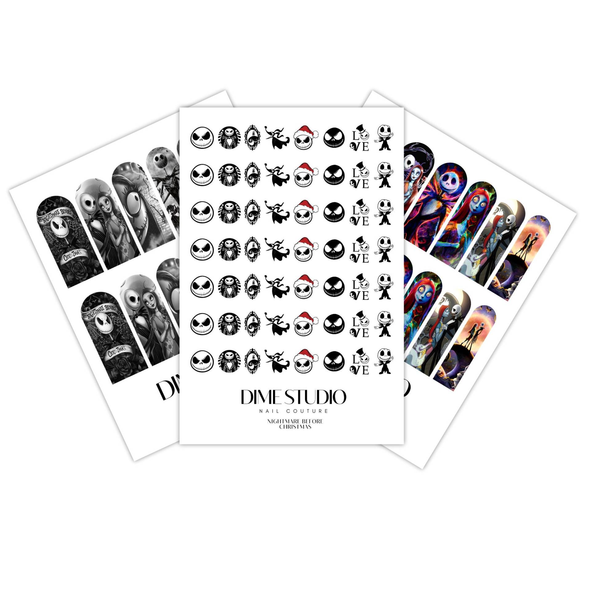Alptraum Vor Weihnachten Nagel Aufkleber Bündel - Jack Skellington Sally Halloween Nail Art Wassertransfer Nagelzubehör Alptraum Vor Weihnachten Nagel Aufkleber Bündel - Jack Skellington Sally Halloween Nail Art Wassertransfer Nagelzubehör von Etsy - DXHNAILCO