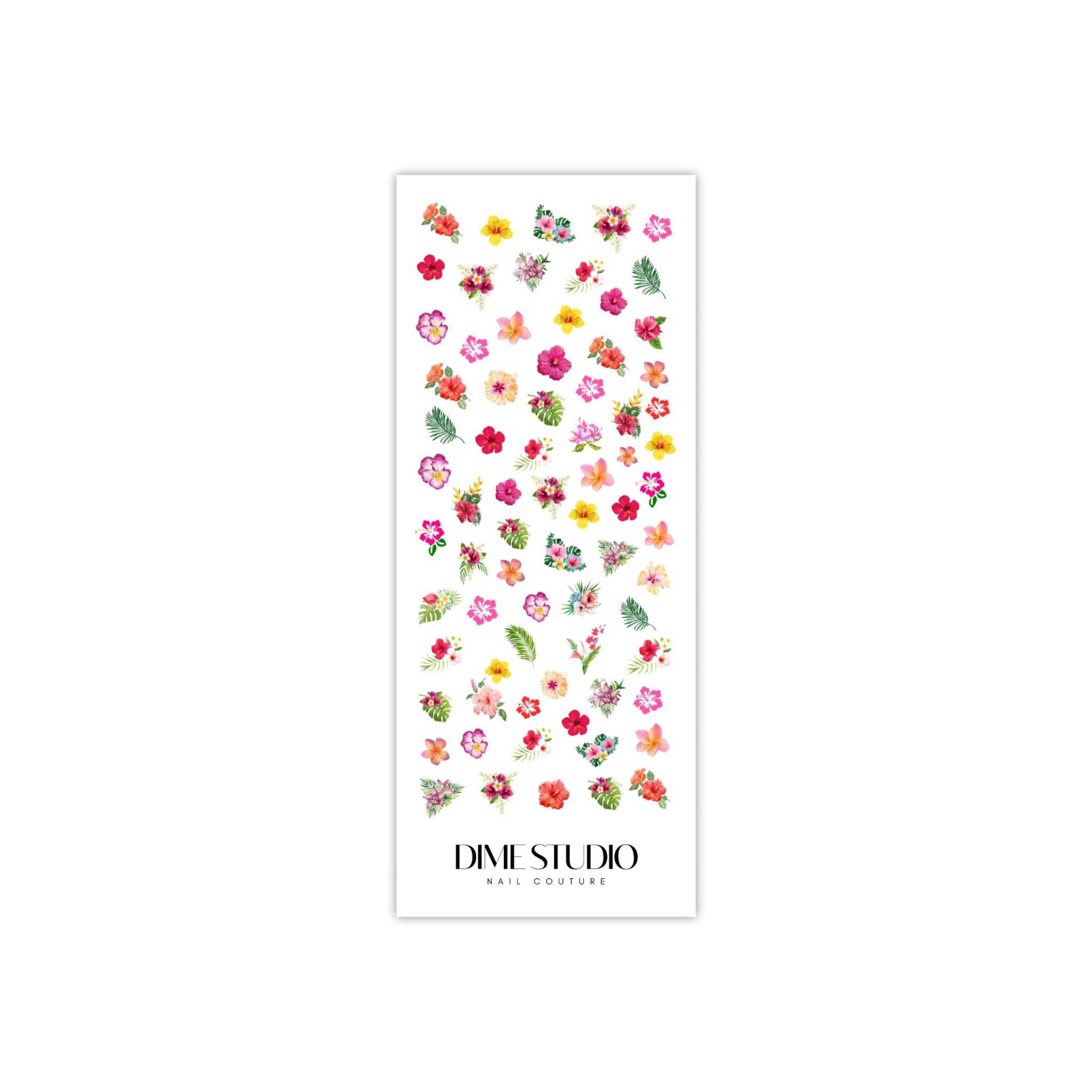 Frühling Sommer Blumen Nagel Abziehbild - Palmen Frons Hibiskus Blatt Nail Art Maniküre Zubehör Wassertransfer Frühling Sommer Blumen Nagel Abziehbild - Palmen Frons Hibiskus Blatt Nail Art Maniküre Zubehör Wassertransfer von Etsy - DXHNAILCO