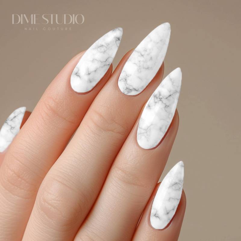 Weißer Marmor - Xl Nail Wraps Wassertransfer Nagel Decals Deco Art Nägel von Etsy - DXHNAILCO