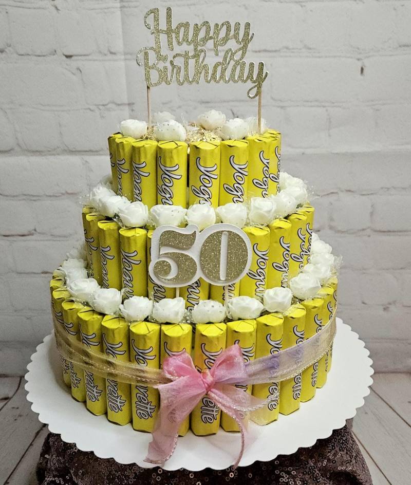 Geburtstagsgeschenk Zum 40. 50. 60. 70. 80. | Geburtstagstorte Schokolade Geschenk Beste Freundin, Schwester & Mama Jubiläumsgeschenk von Etsy - DagmarasCreations