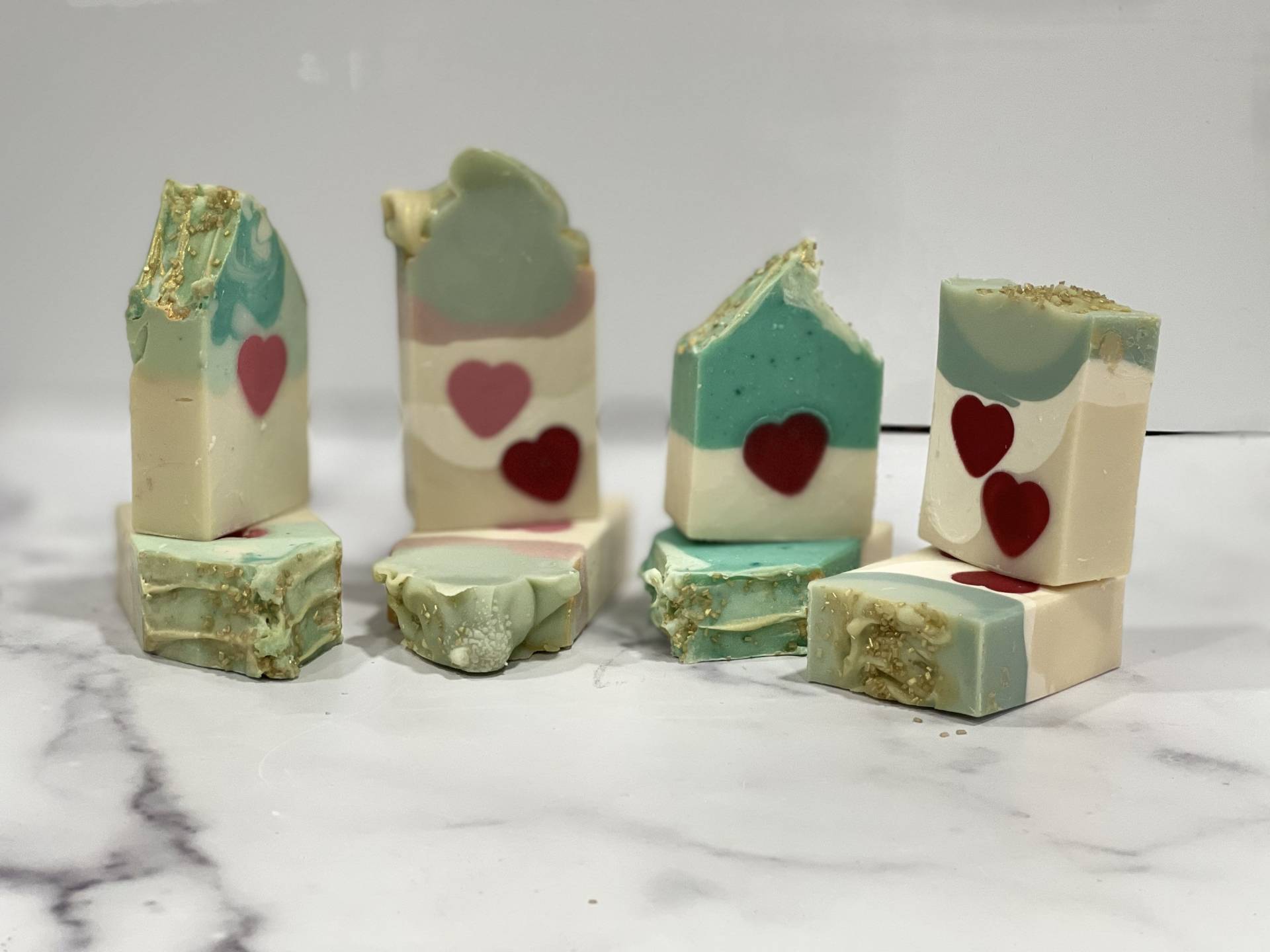 Bmine Seifenstücke , 4 Valentinstag Seife Herz Freundin Geschenk Mutter, Frau, Tochter, Seemoos Bmine Seifenstücke , 4 Valentinstag Seife Herz Freundin Geschenk Mutter, Frau, Tochter, Seemoos von Etsy - DanaeSoapsCo