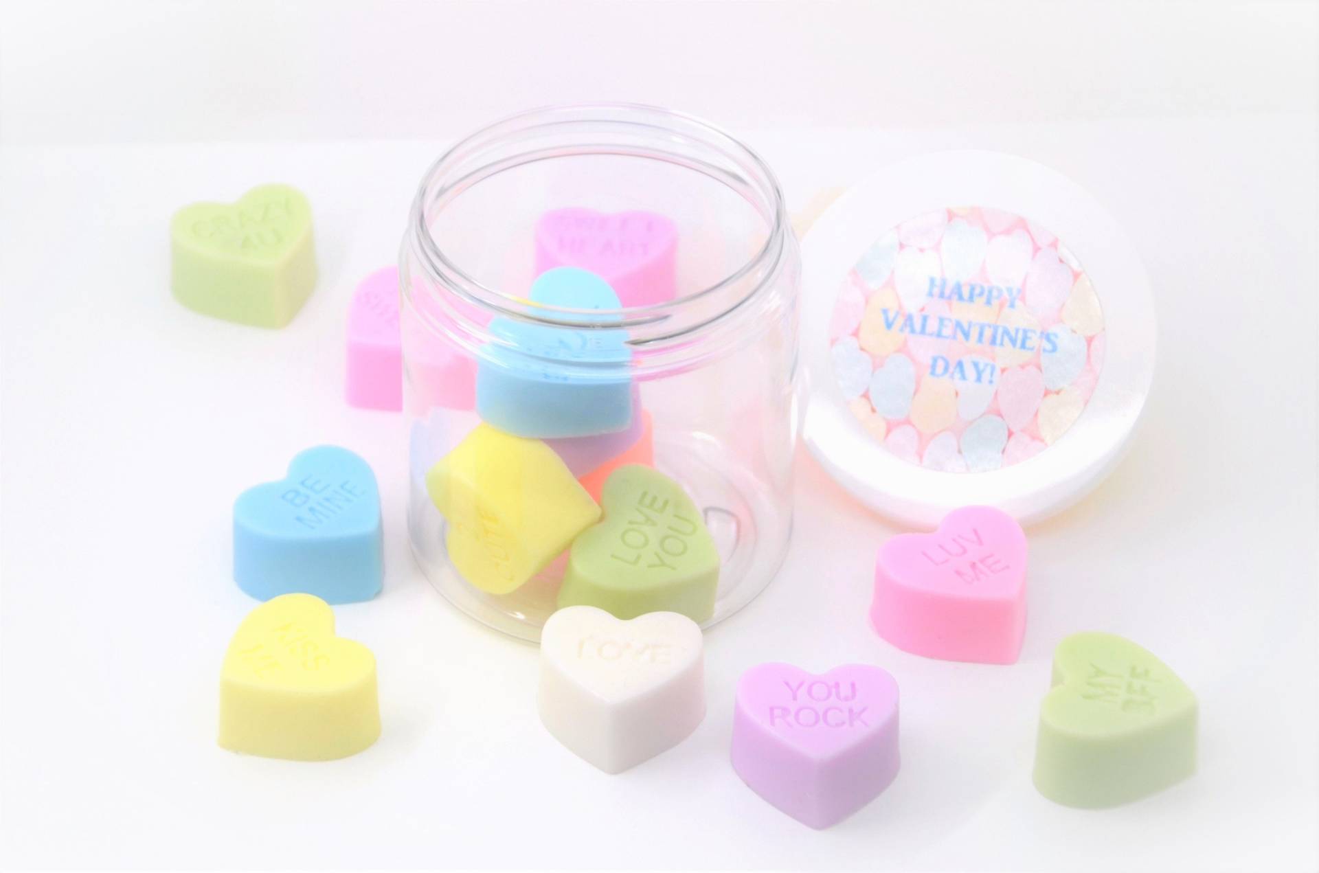 Mini Gesprächsherzen Seifen, Gesprächsherzen, Geschenke, Valentinstagsgeschenk, Schulgeschenke Mini Gesprächsherzen Seifen, Gesprächsherzen, Geschenke, Valentinstagsgeschenk, Schulgeschenke von Etsy - DancingHummingbirdDH