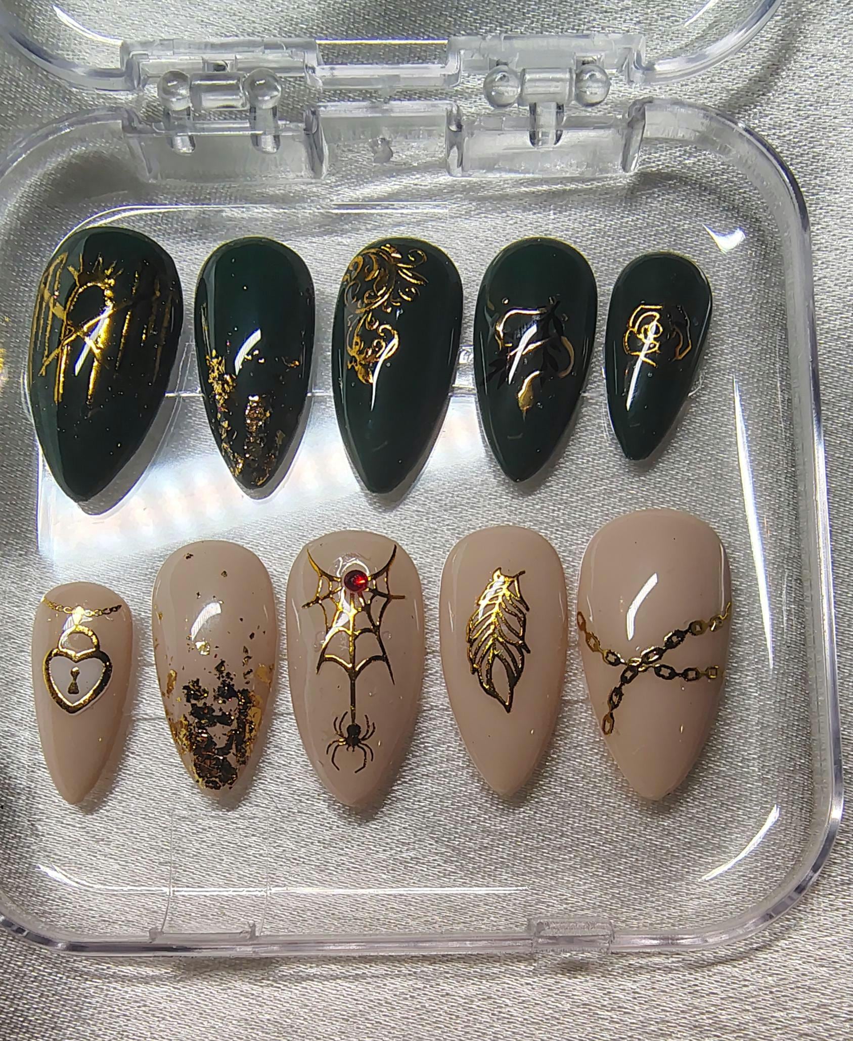 Sleep Token Nails Sleep Token Nails von Etsy - DangerousNails