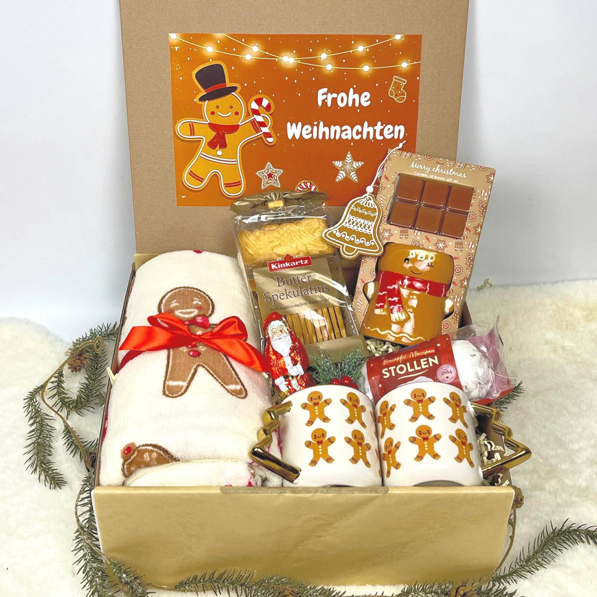 Familien Weihnachtsgeschenk, Geschenkbox Lebkuchen Motto, Frohe Weihnachten, Gourmetbox, Geschenkset, Fresskorb, Geschenk, Geschenkkorb Familien Weihnachtsgeschenk, Geschenkbox Lebkuchen Motto, Frohe Weihnachten, Gourmetbox, Geschenkset, Fresskorb, Geschenk, Geschenkkorb von Etsy - DarDariBox