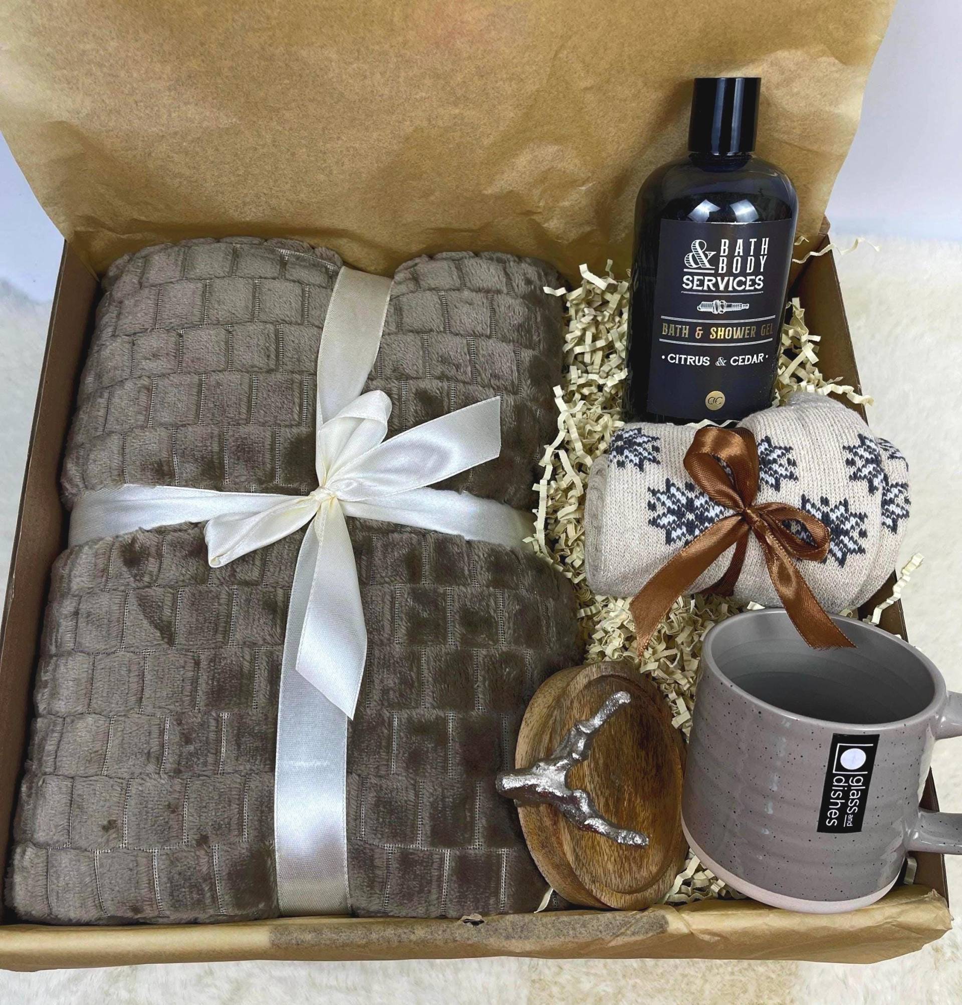 Geschenkbox Für Männer, Spa Wintergeschenk Set, Geburtstaggeschenk, Geschenkset, Auszeit Den Mann, Männer Geschenk, Geburtstagset von Etsy - DarDariBox