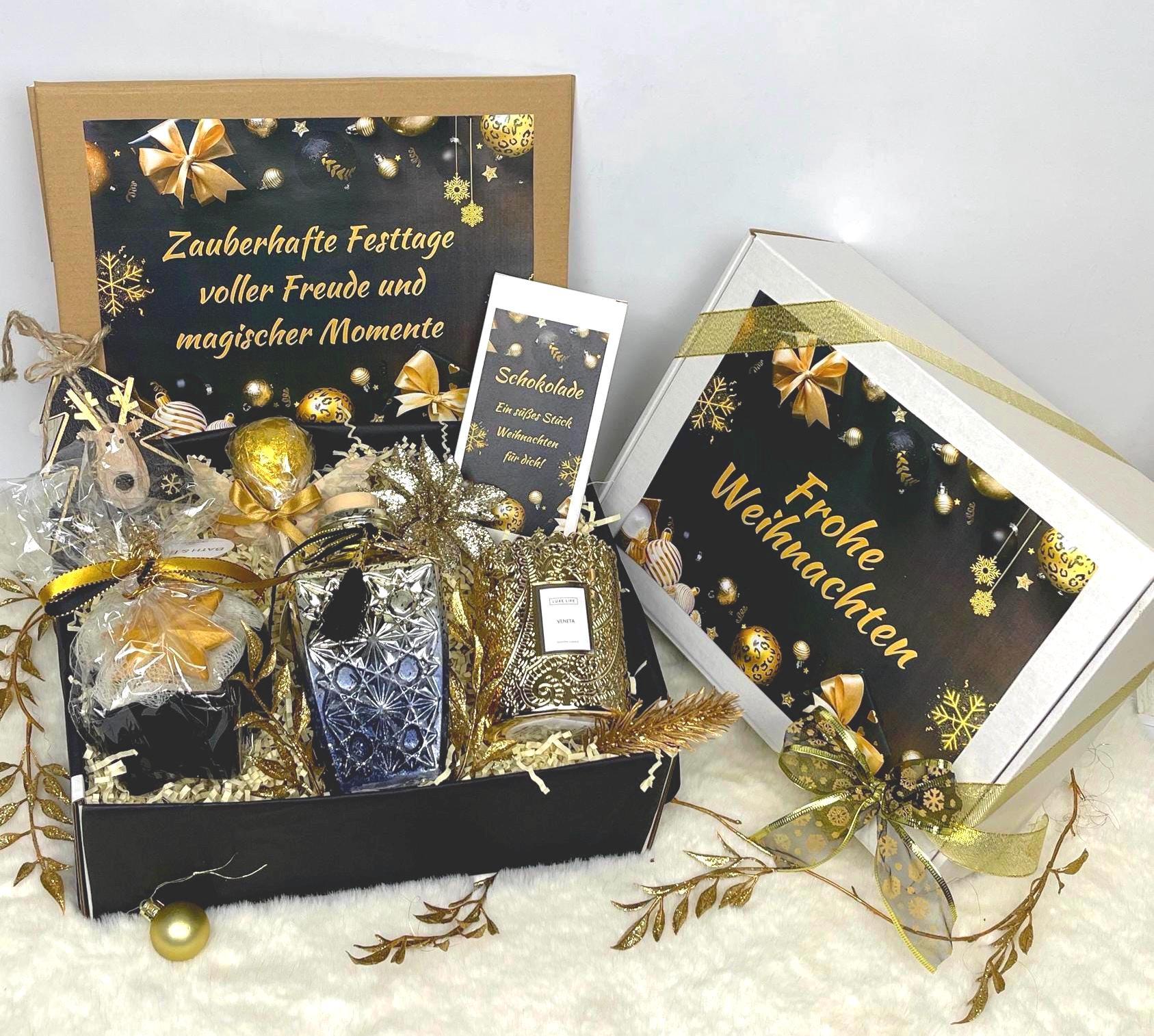 Weihnachtsgeschenkbox „Golden Luxury", Geschenkbox Weihnachten, Wohlfühlset Für Frauen, Weihnachtsset, Weihnachtsgeschenk Sie, Pflegeset Weihnachtsgeschenkbox „Golden Luxury", Geschenkbox Weihnachten, Wohlfühlset Für Frauen, Weihnachtsset, Weihnachtsgeschenk Sie, Pflegeset von Etsy - DarDariBox