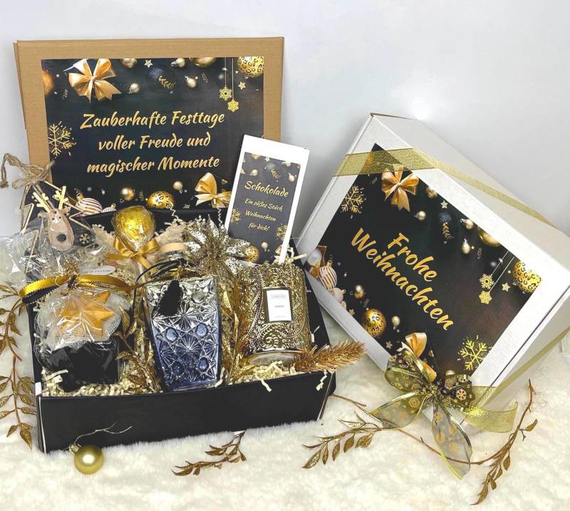 Weihnachtsgeschenkbox „Golden Luxury", Geschenkbox Weihnachten, Wohlfühlset Für Frauen, Weihnachtsset, Weihnachtsgeschenk Sie, Pflegeset Weihnachtsgeschenkbox „Golden Luxury", Geschenkbox Weihnachten, Wohlfühlset Für Frauen, Weihnachtsset, Weihnachtsgeschenk Sie, Pflegeset von Etsy - DarDariBox