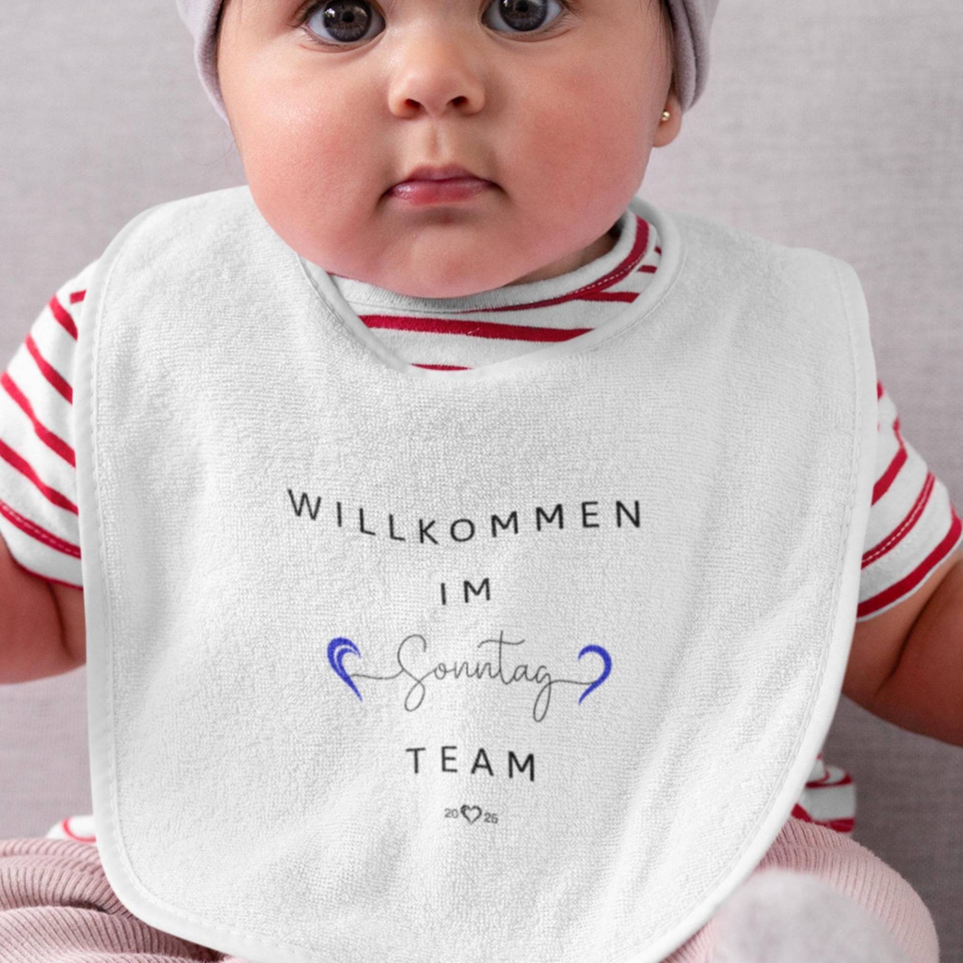 Personalisierbares Lätzchen Baby, Geschenk Geburt Taufe, Schwangerschaftsverkündung, Willkommen Im Team, Babylätzchen Name, Bio Baumwolle von Etsy - DattiDesignsStore