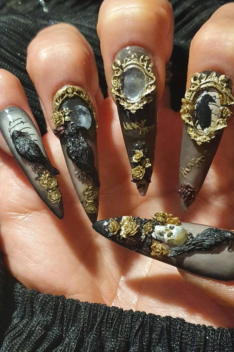 Nevermore Inspiriert Von Edgar Allan Poe von Etsy - DeeniasUniques