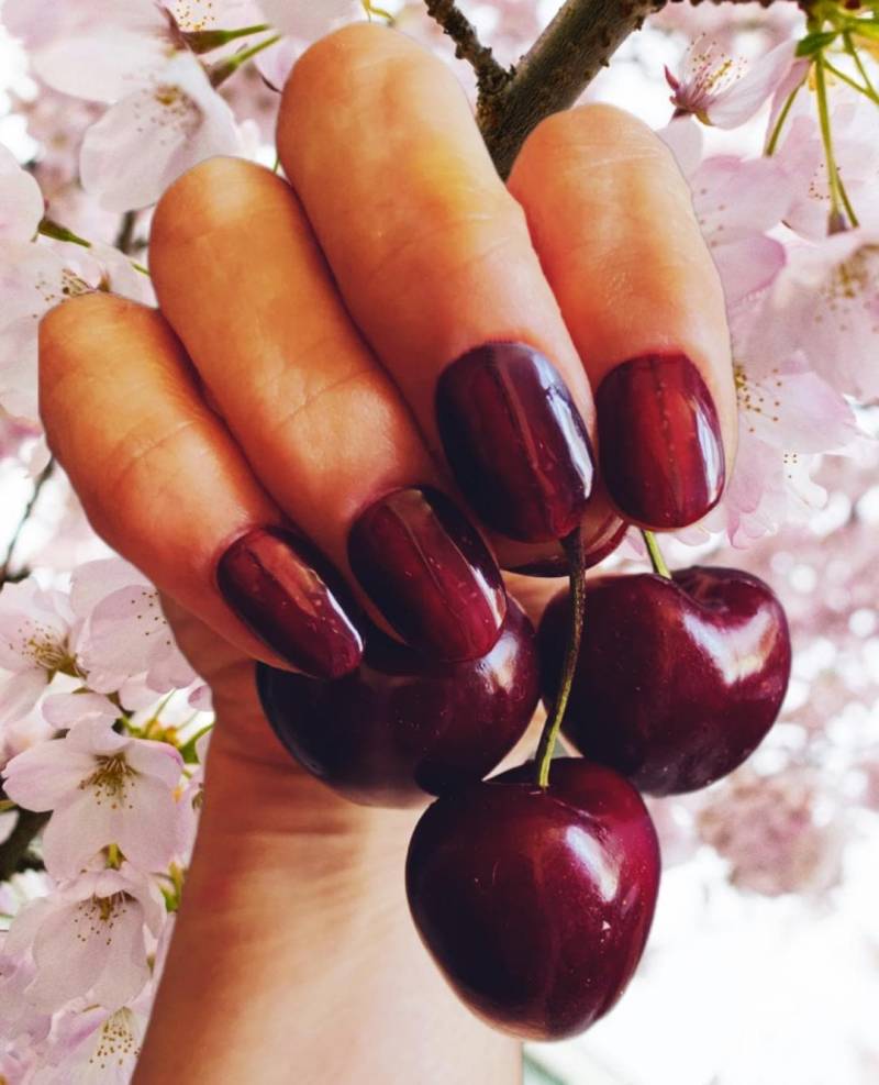 Pressons Uvresin Amulett Ohrringe Nägel Kirsche von Etsy - DeeniasUniques