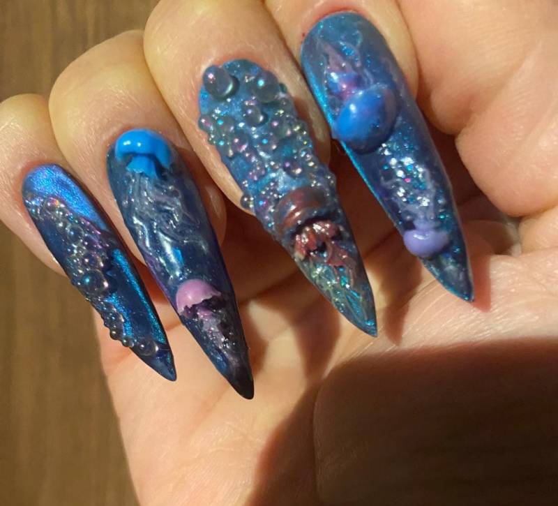 Tiefsee Pressnägel von Etsy - DeeniasUniques