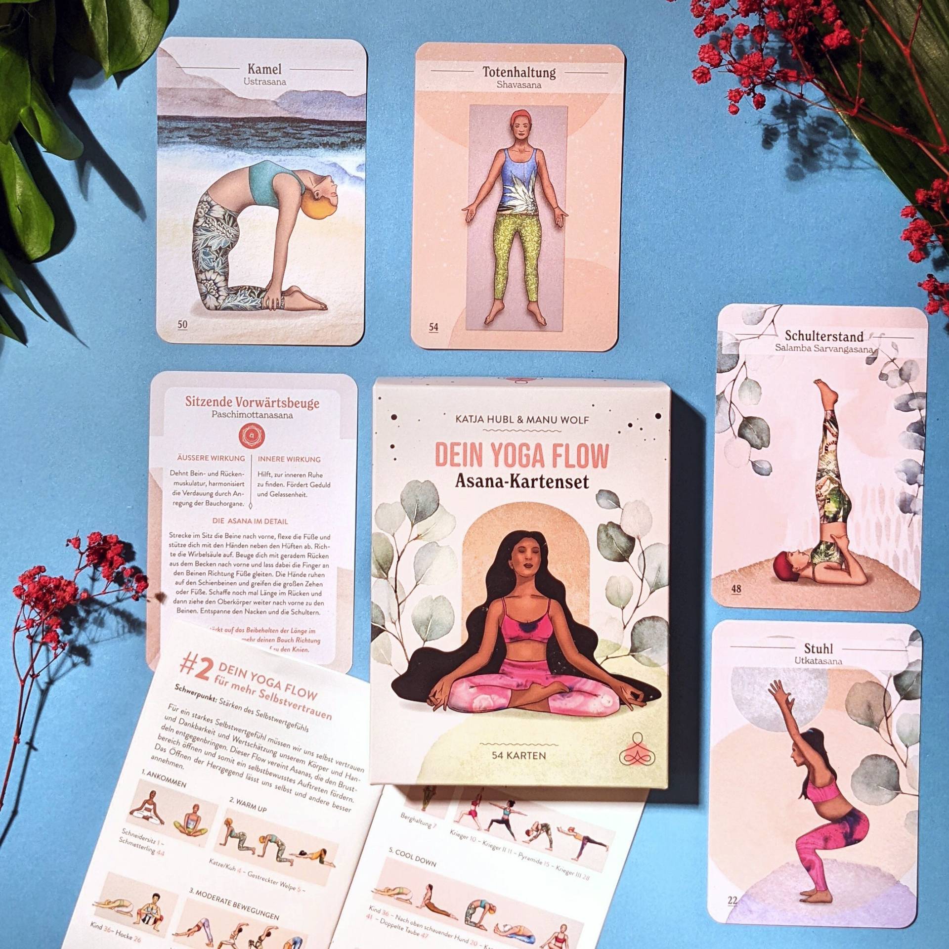Yoga Asana Karten - Kartenset Flow Geschenk Für Anfänger Und Yogalehrer Yogausbildung Retreat von Etsy - DeinYogaFlow