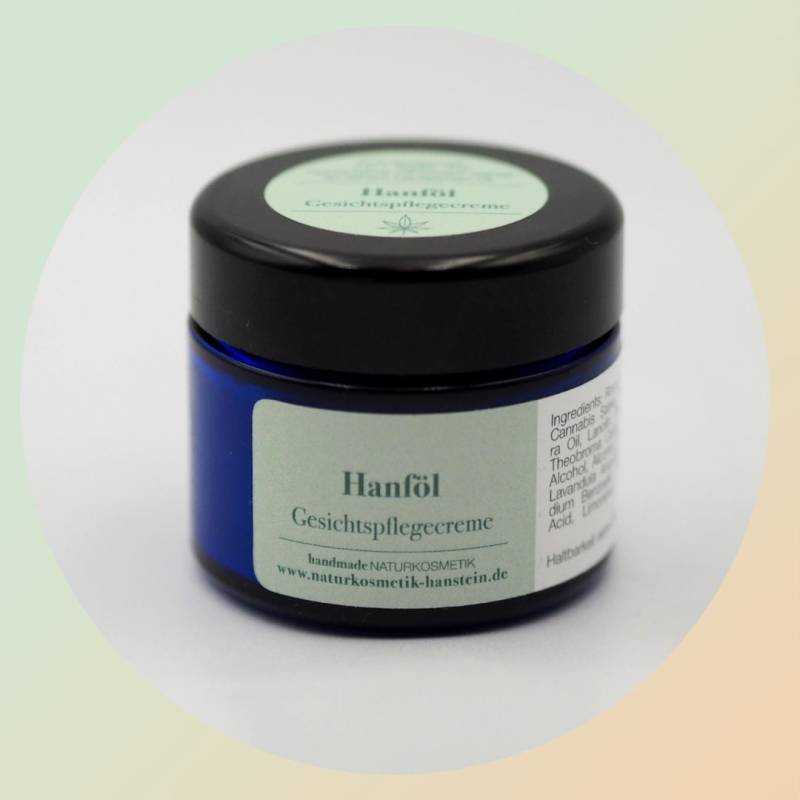 Hanföl Feuchtigkeitscreme Naturkosmetik Skin Care Reizfrei Handgemacht Tagescreme Empfindliche Haut Anti Rötungen Fältchen Salbe von Etsy - DeineNaturkosmetik
