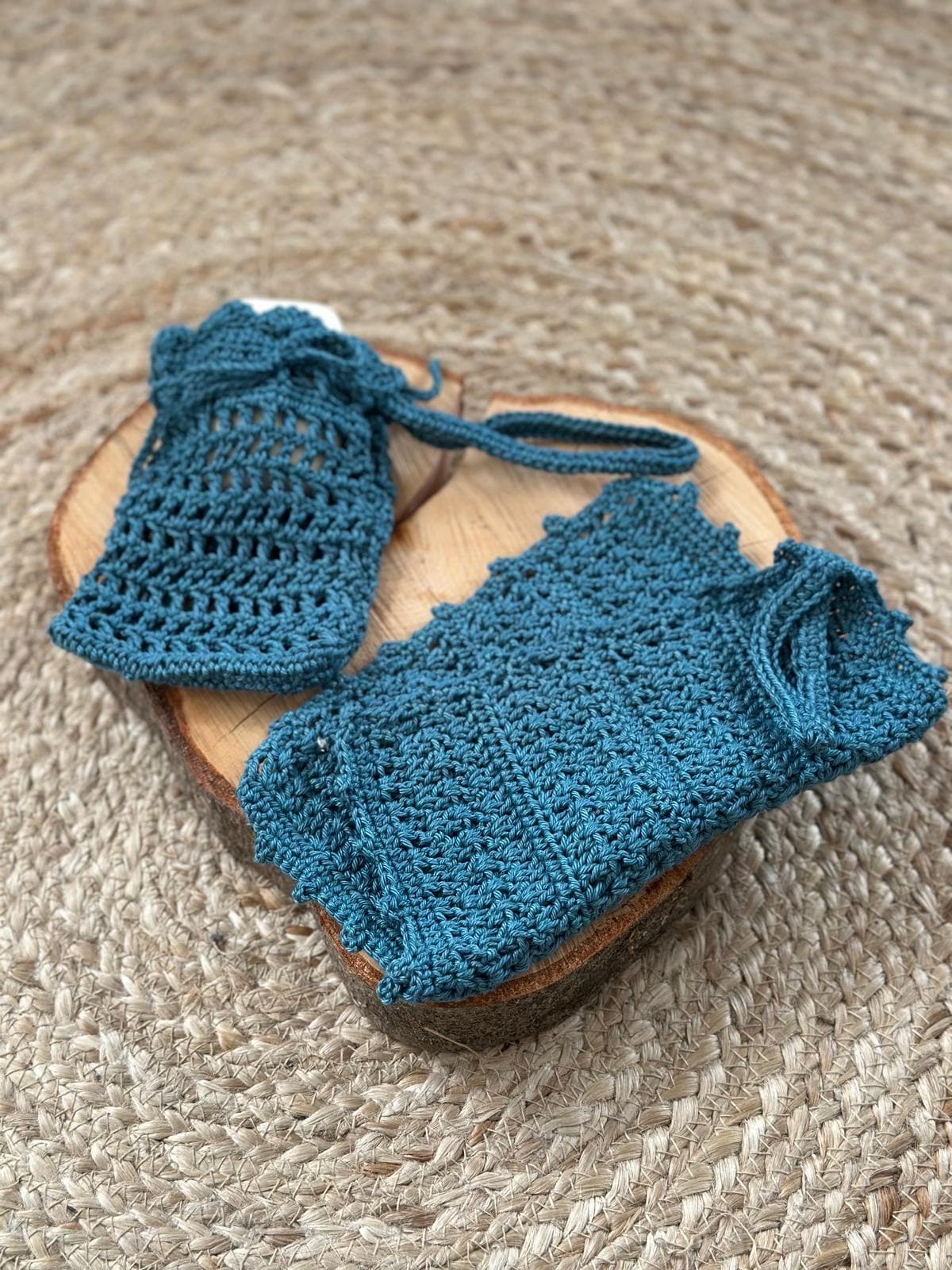 Set 6 - Bestehend Aus Seifensäckchen Und Waschlappen von Etsy - DeineWunschstuecke