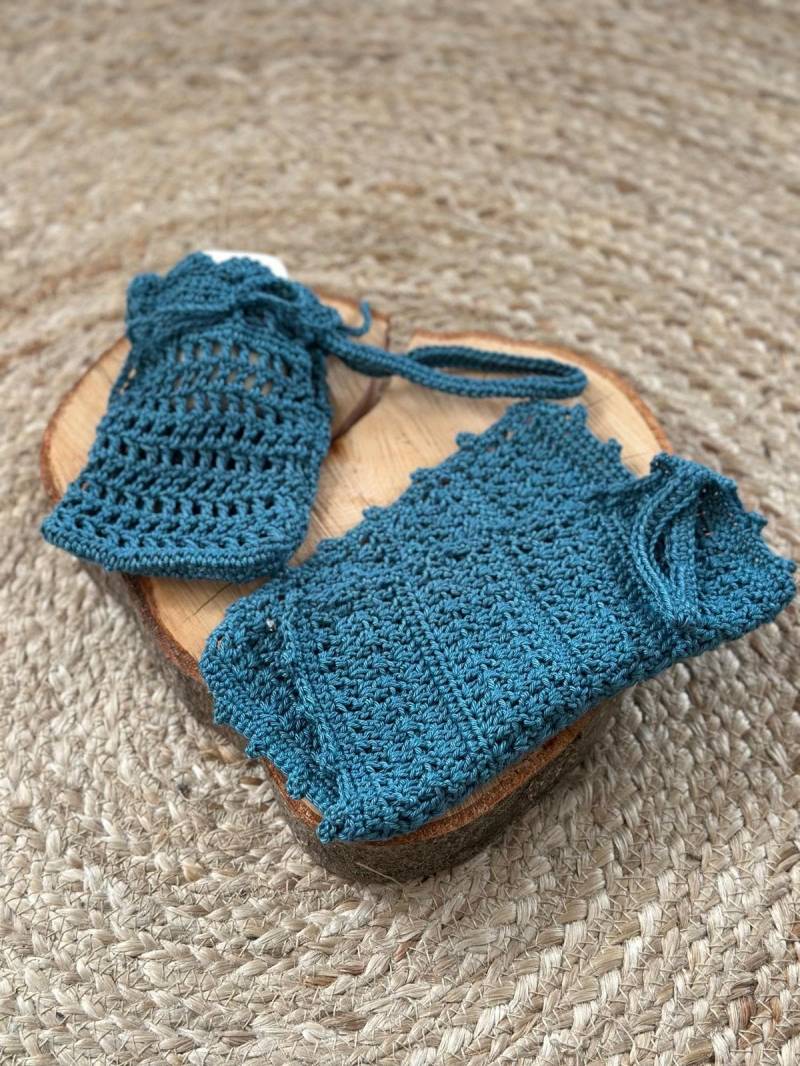 Set 6 - Bestehend Aus Seifensäckchen Und Waschlappen von Etsy - DeineWunschstuecke