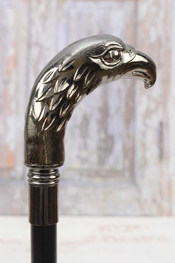 Adler Gehstock - Aluminium Massiver Cane Kopf Elegantes Geschenk Für Großvater Adlergriff Gute Idee von Etsy - DekorStyle