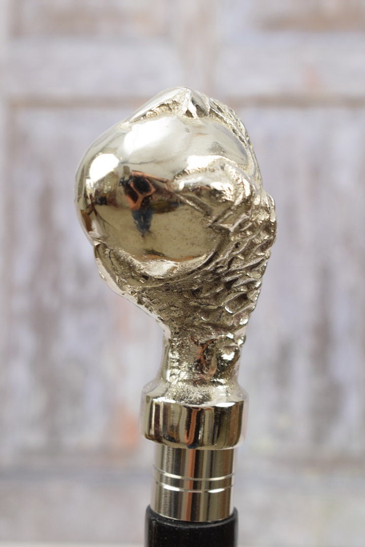Gehstock Adlerkralle - Klaue Mit Kugel Aus Holz Silberfarbenen Aluminium Geschenk Für Großvater Vater Einzigartiges Gehstock Adlerkralle - Klaue Mit Kugel Aus Holz Silberfarbenen Aluminium Geschenk Für Großvater Vater Einzigartiges von Etsy - DekorStyle