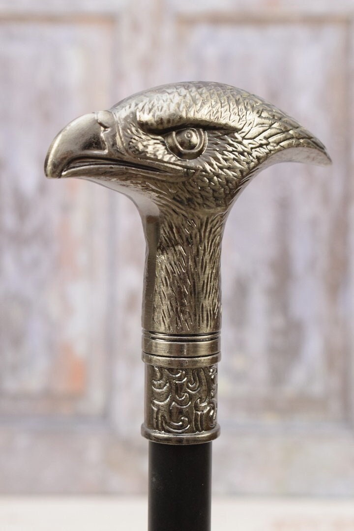 Gehstock Aus Aluminium - Kopf Adlerkopf Geschenk Für Großvater Vater Gehstock Aus Aluminium - Kopf Adlerkopf Geschenk Für Großvater Vater von Etsy - DekorStyle
