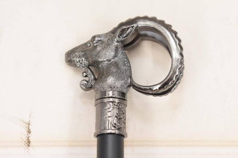 Messing Gehstock - Kopf Ziege Geschenk Für Großvater Vater Aluminium Messing Gehstock - Kopf Ziege Geschenk Für Großvater Vater Aluminium von Etsy - DekorStyle