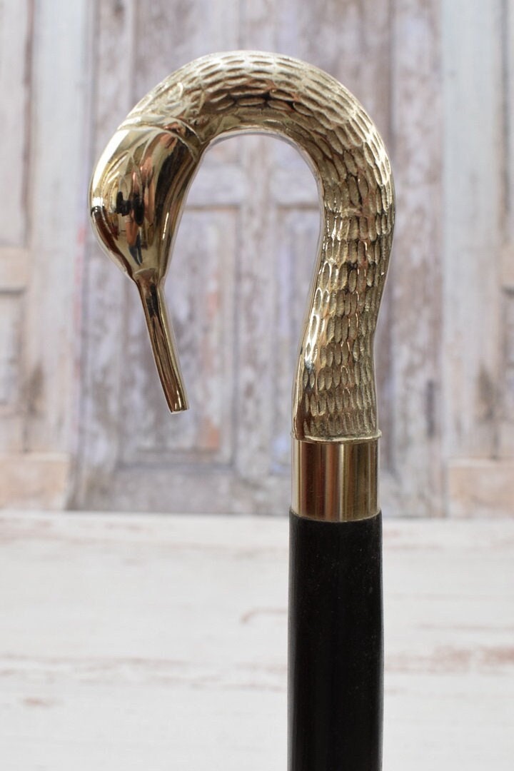 Schwan Gehstock - Aus Holz Und Aluminium Geschenk Für Großvater Kunstwerk Schwan Gehstock - Aus Holz Und Aluminium Geschenk Für Großvater Kunstwerk von Etsy - DekorStyle