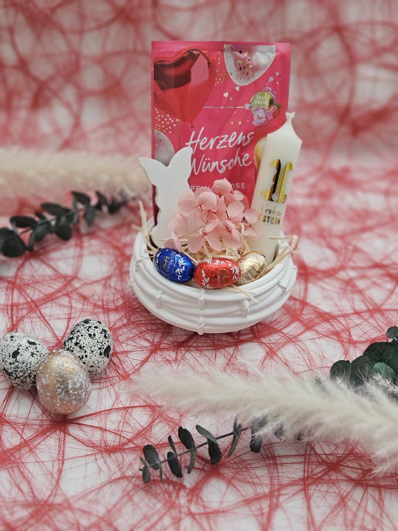 Osternest | Geschenkset Mitbringsel Kl. Aufmerksamkeit Dekoschale Aus Raysin Handmade von Etsy - Dekoschmiedin