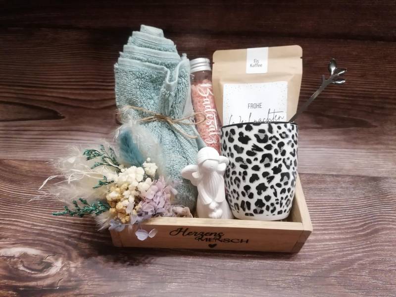 Geschenkeset Für Frauen, Geburtstag, Holzbox, Gelasert, Klötzchen, Leopard, Weihnachten Geschenkeset Für Frauen, Geburtstag, Holzbox, Gelasert, Klötzchen, Leopard, Weihnachten von Etsy - DekoundTrend