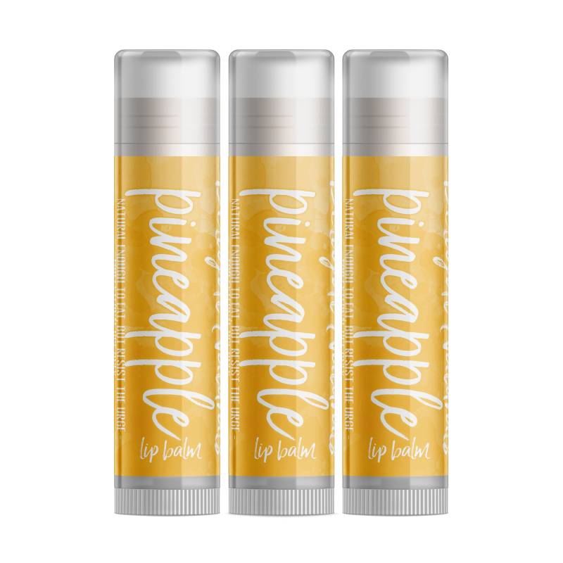 Delight Naturals Ananas Lippenbalsam - Dreierpack Delight Naturals Ananas Lippenbalsam - Dreierpack von Etsy - DelightNaturals
