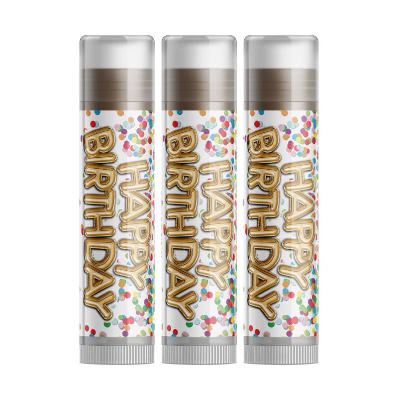 Delight Naturals Birthday Cake Lippenbalsam | Schokolade - Dreierpack Delight Naturals Birthday Cake Lippenbalsam | Schokolade - Dreierpack von Etsy - DelightNaturals