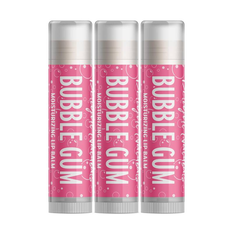 Delight Naturals Bubble Gum Lippenbalsam - Dreierpack Delight Naturals Bubble Gum Lippenbalsam - Dreierpack von Etsy - DelightNaturals