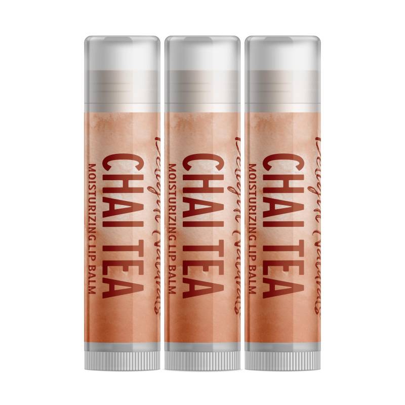 Delight Naturals Chai Tee Lippenbalsam - Dreierpack Delight Naturals Chai Tee Lippenbalsam - Dreierpack von Etsy - DelightNaturals