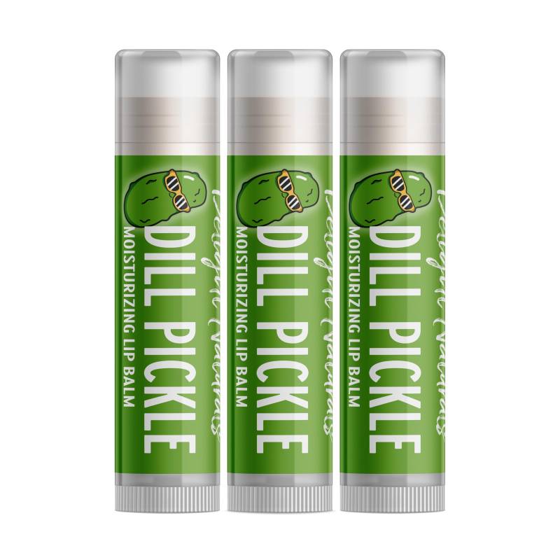 Delight Naturals Dill Pickle Lippenbalsam - Dreierpack Delight Naturals Dill Pickle Lippenbalsam - Dreierpack von Etsy - DelightNaturals
