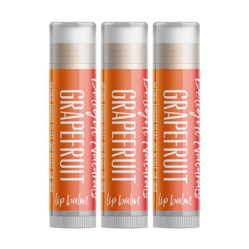 Delight Naturals Grapefruit Lippenbalsam - Dreierpack Delight Naturals Grapefruit Lippenbalsam - Dreierpack von Etsy - DelightNaturals