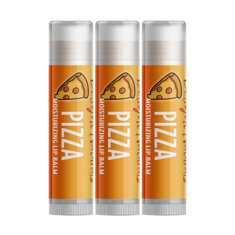Delight Naturals Pizza Lippenbalsam - Dreierpack Delight Naturals Pizza Lippenbalsam - Dreierpack von Etsy - DelightNaturals