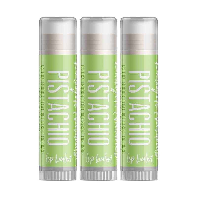 Delight Naturals Pistazie Lippenbalsam - Dreierpack von Etsy - DelightNaturals