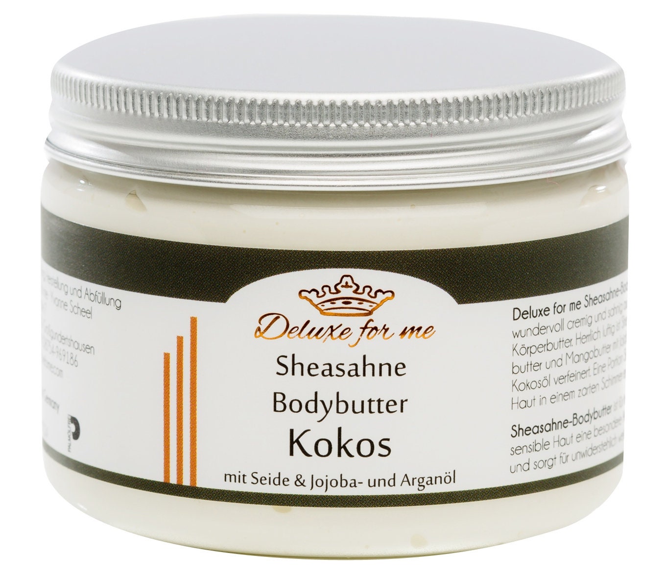 194.29Eur/1Kg Bodybutter - Sheasahne Kokos 194.29Eur/1Kg Bodybutter - Sheasahne Kokos von Etsy - Deluxeforme