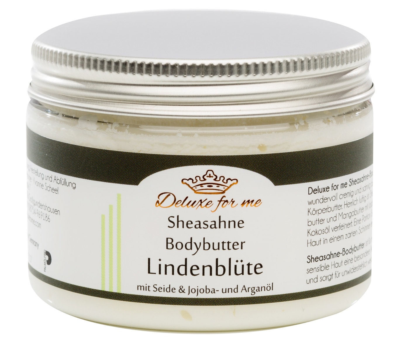 194.29Eur/1Kg Bodybutter - Sheasahne Lindenblüte 194.29Eur/1Kg Bodybutter - Sheasahne Lindenblüte von Etsy - Deluxeforme