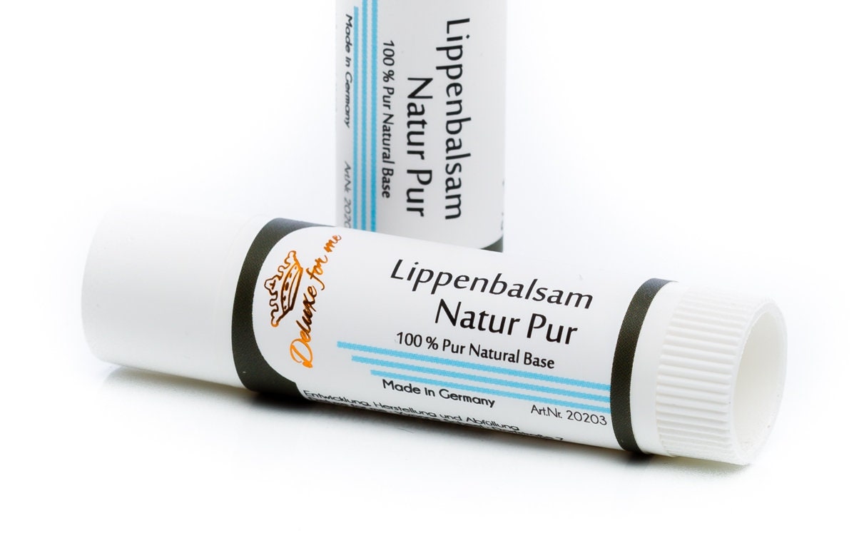 642.86Eur/1Kg Lippenbalsam Natur Pur 642.86Eur/1Kg Lippenbalsam Natur Pur von Etsy - Deluxeforme