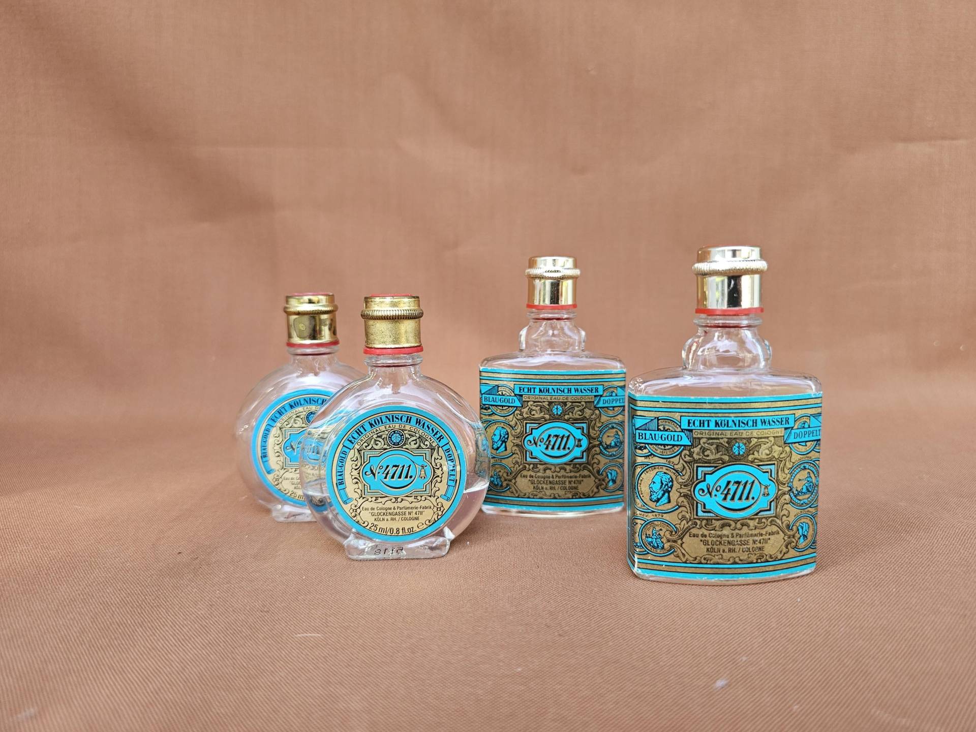 4711 Echt Kölnisch Wasser - 40 Ml Eau De Cologne Sammlung 4 Flaschen von Etsy - DemDemShop