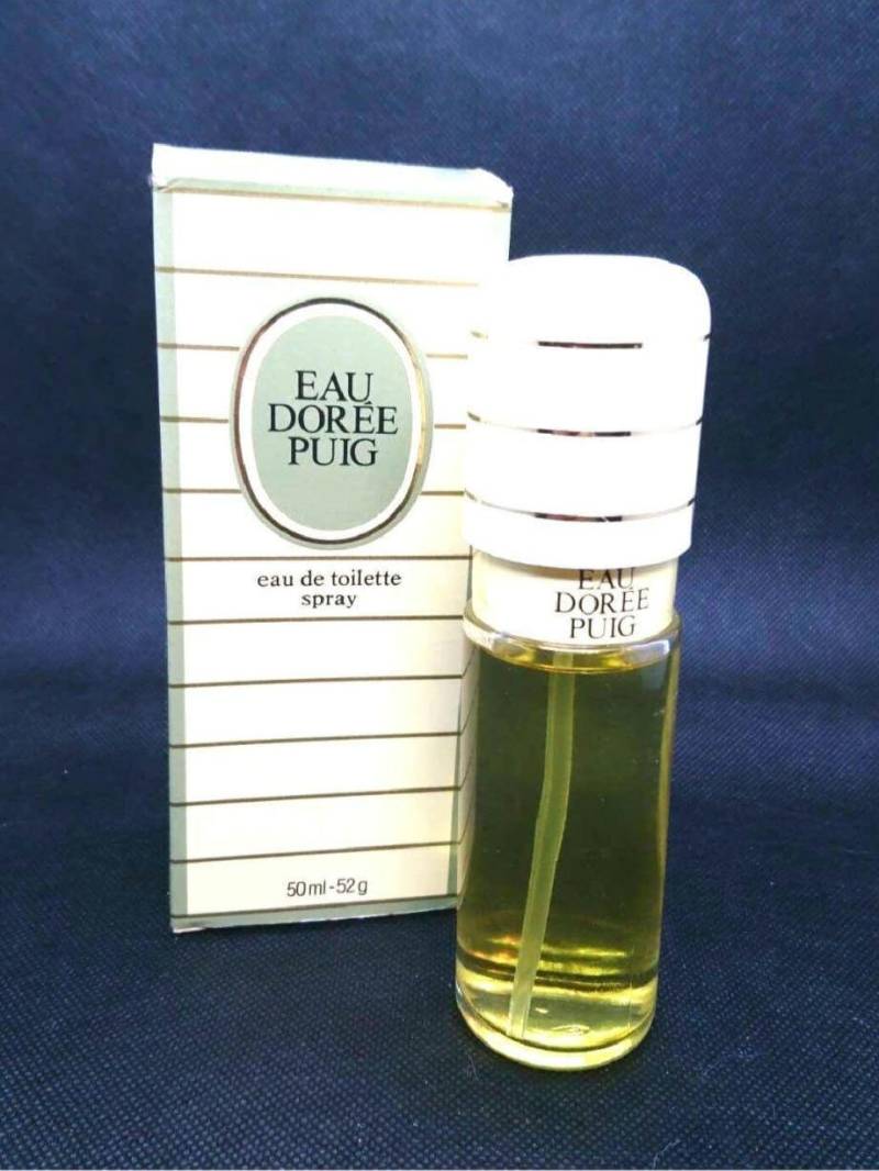 Eau Dorée Puig |Edt 50Ml Spray | De Toilette True 1960S Vintage Boxed Rare Parfum von Etsy - DerAusstatter