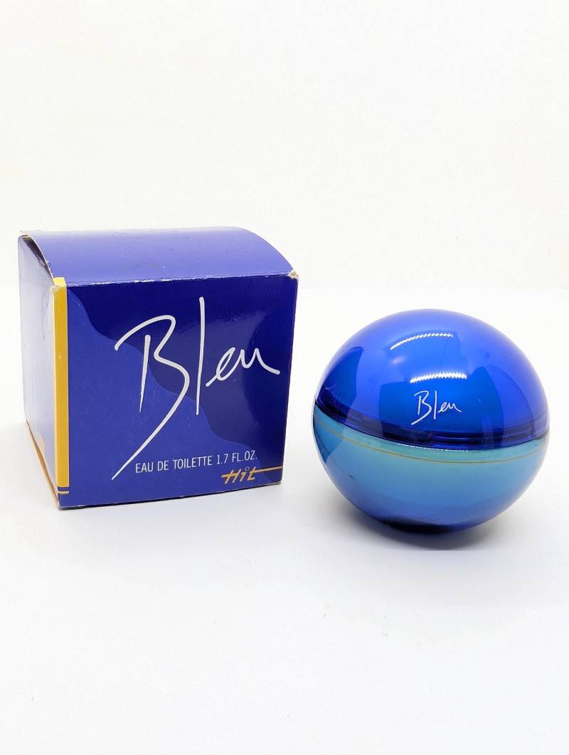 Hit Bleu Yves Rocher | 50Ml Eau De Toilette Splash Box Vintage 1990Er von Etsy - DerAusstatter