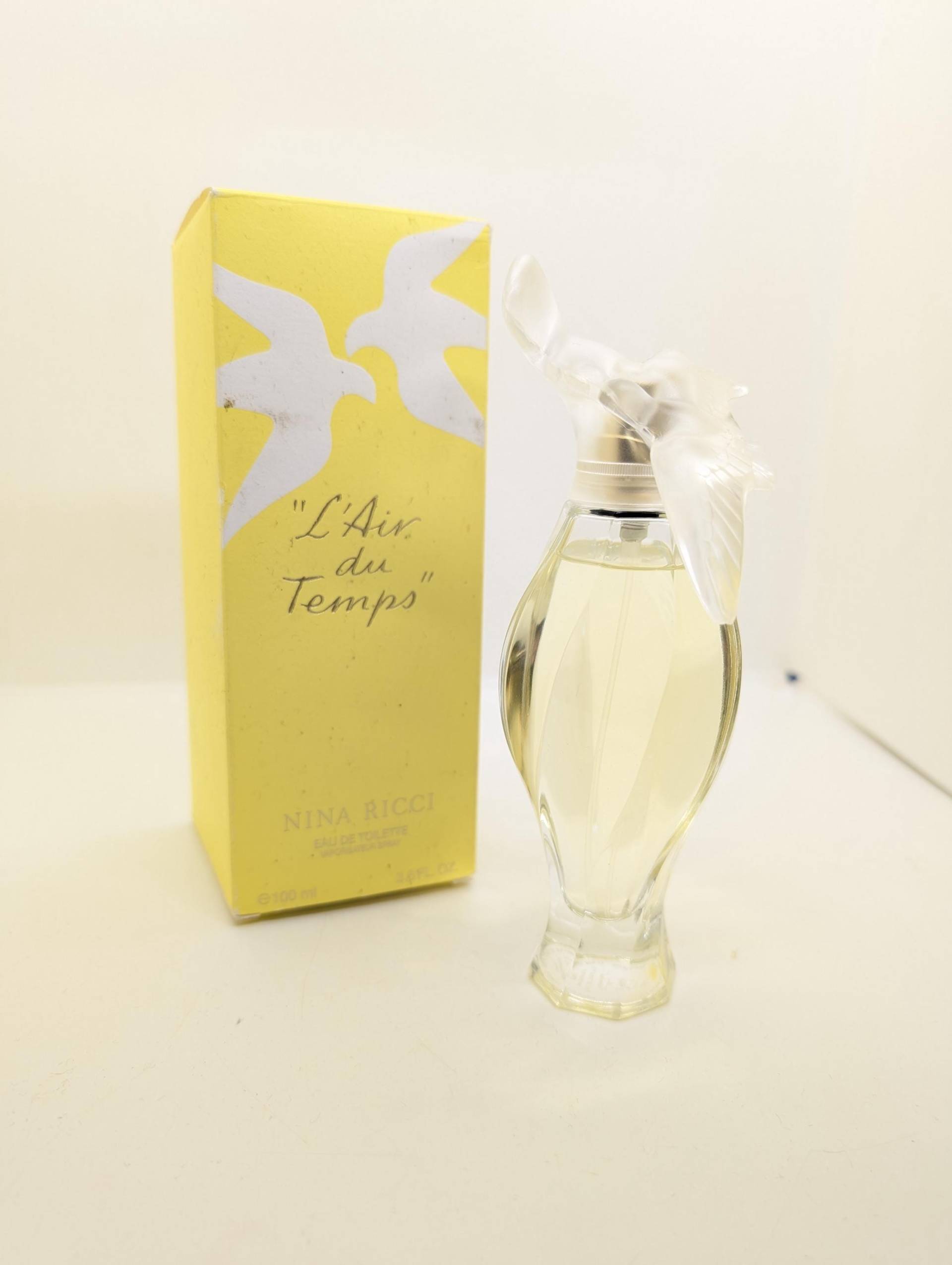 L'air Du Temps Nina Ricci Parfum | 100Ml Eau De Toilette Spray in Original Box Vintage Flakon von Etsy - DerAusstatter