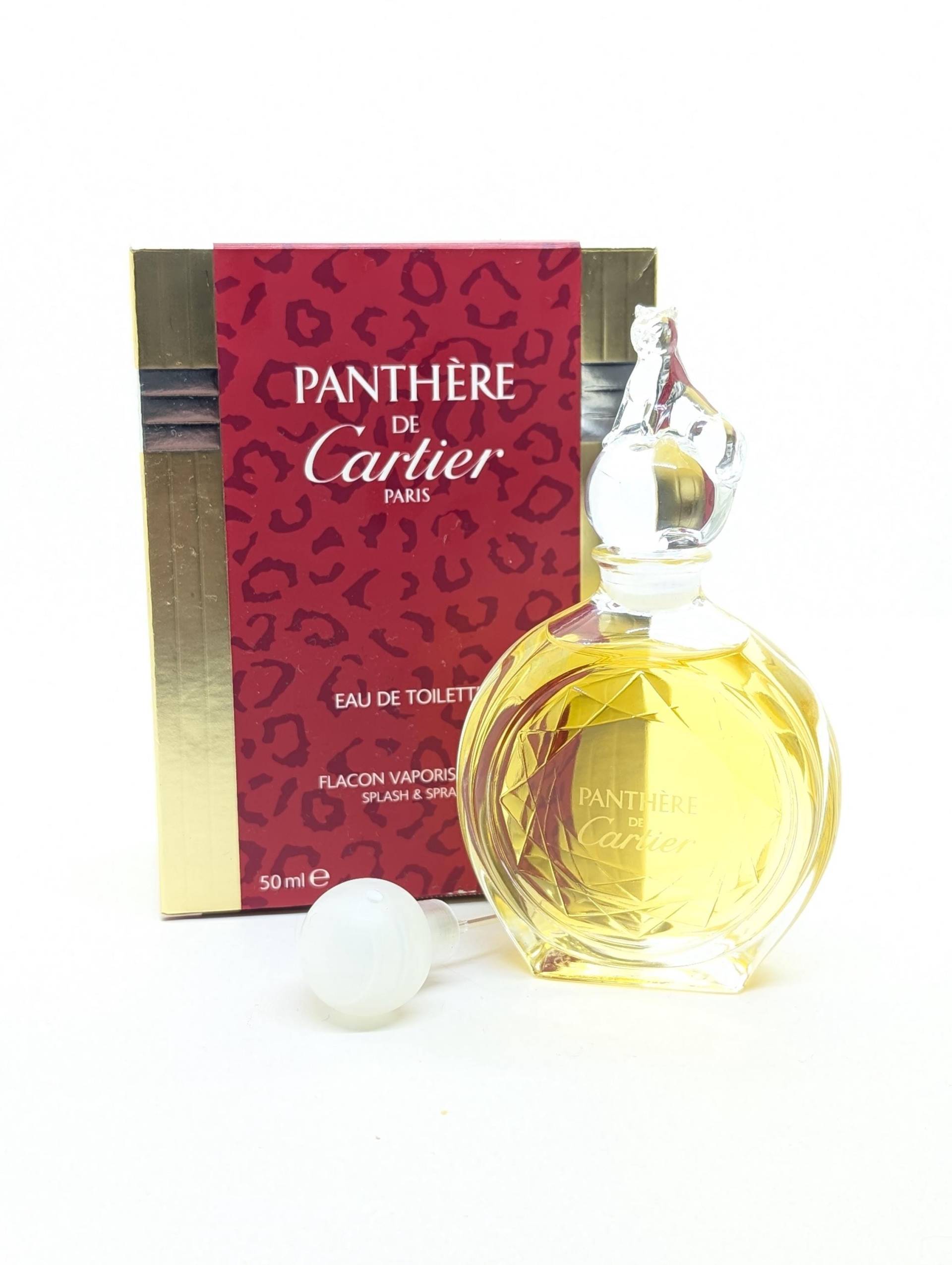 Panthere De Cartier Parfum | 50Ml Eau Toilette Splash/Spray Adapter Mit Box Rare Vintage Rarität von Etsy - DerAusstatter