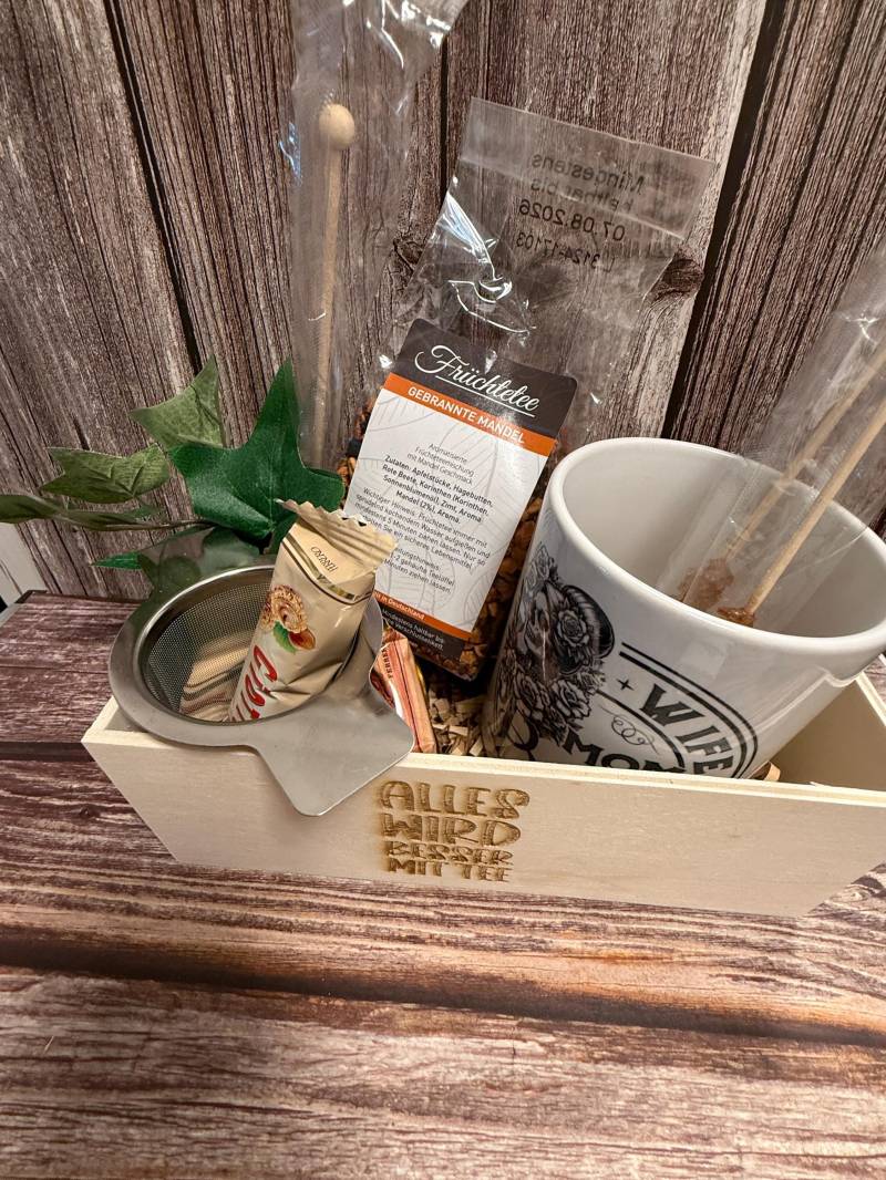 Entspannungsset Tee Inkl Tasse - Perfekt Für Alle Mädels, Die Eine Kleine Auszeit Benötigen | Alles Wird Besser Mit Tee Entspannungsset Tee Inkl Tasse - Perfekt Für Alle Mädels, Die Eine Kleine Auszeit Benötigen | Alles Wird Besser Mit Tee von Etsy - DerKleineService