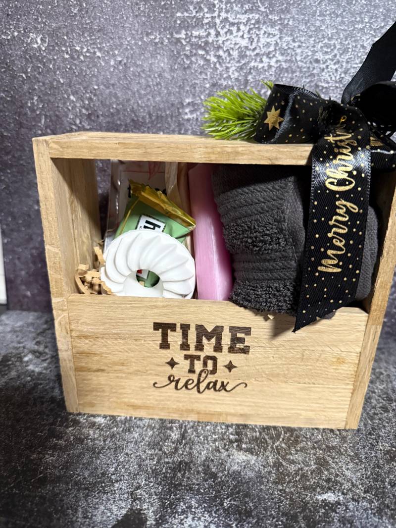 Geschenkset Wellnessbox Me-Time Time To Relax, Fix Und Fertig Verpackt, Bereit Zum Verschenken Geschenkset Wellnessbox Me-Time Time To Relax, Fix Und Fertig Verpackt, Bereit Zum Verschenken von Etsy - DerKleineService