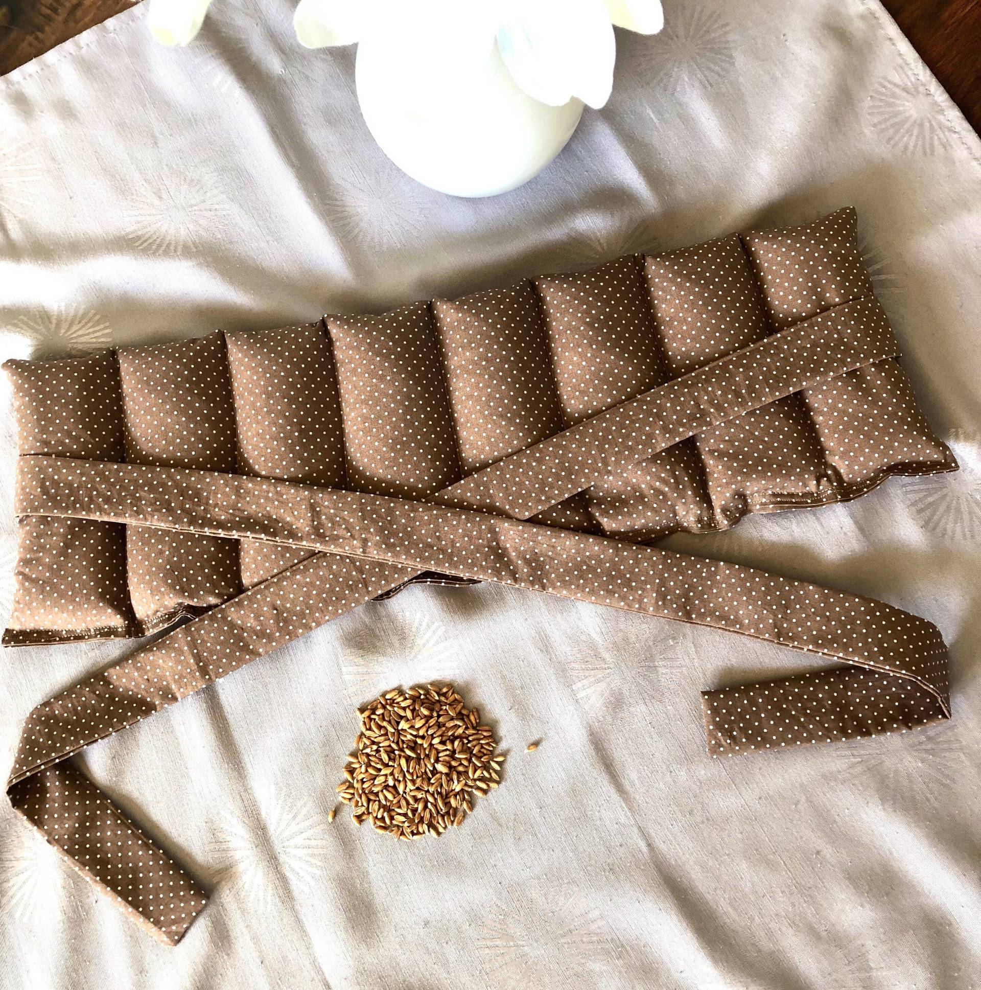 xxl 8-Kammer-Dinkelkissen Zum Binden, Wohlfühlend Für Rücken | Für Erwachsene, Ideales Geschenk Mama & Papa Geburtstag von Etsy - DerRoteFaden