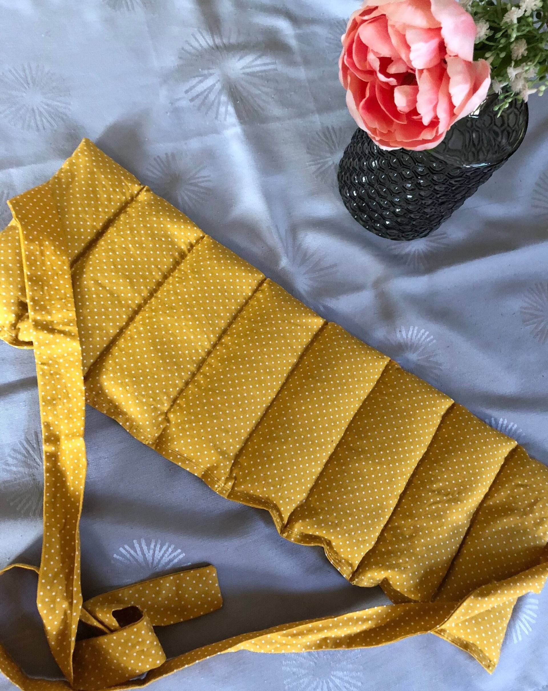 xxl 8-Kammer-Dinkelkissen - Zum Binden Für Erwachsene, Wärmend Und Wohltuend, Ideales Geschenk Mama & Papa Umbinden, Weihnachtsidee von Etsy - DerRoteFaden
