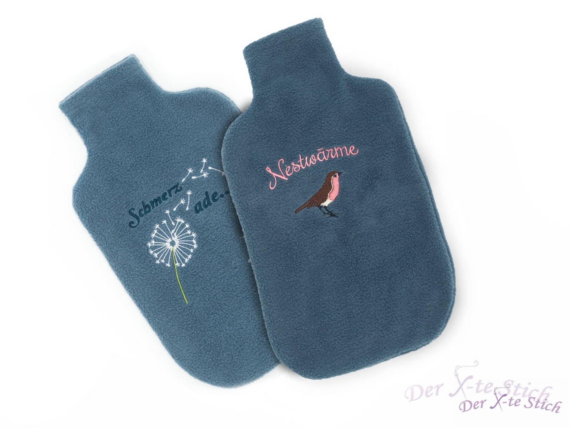 Flauschiger Wärmflaschen-Bezug Mit Stickerei Flauschiger Wärmflaschen-Bezug Mit Stickerei von Etsy - DerXteStich