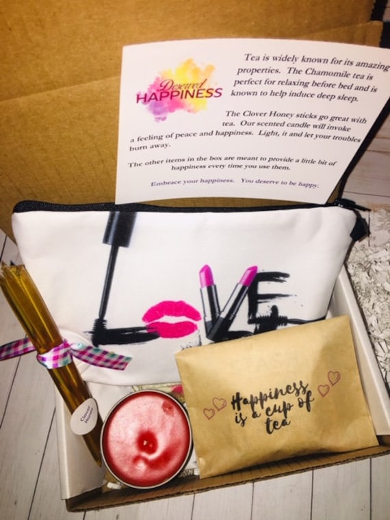 Inspirierende Geschenkbox Für Beste Freundin Motivation Geschenksets Zur Stärkung Der Achtsamkeit Geschenkkorb Brautjungfern Mädchen Boss Geschenk von Etsy - DeservedGiftsStore